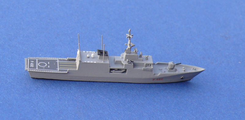 Patrouillenschiff P 492 "Comandante Bettica" ohne Hangar (1 St.) I 2002 TF/1250 models TF 13c